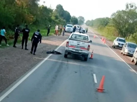 Hallan una persona sin vida al costado de la ruta 50