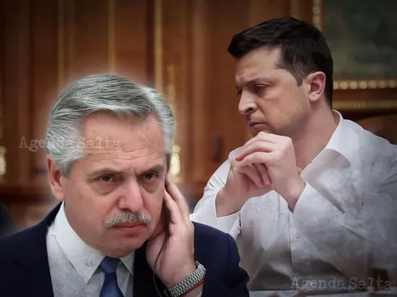 Alberto hablará con el presidente de Ucrania