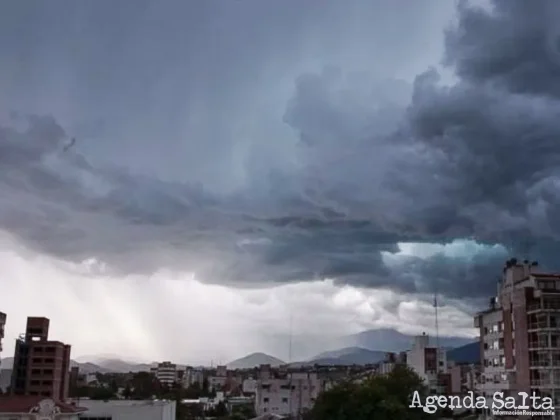 ALERTA de TORMENTAS: emiten recomendaciones para la ciudad de Salta