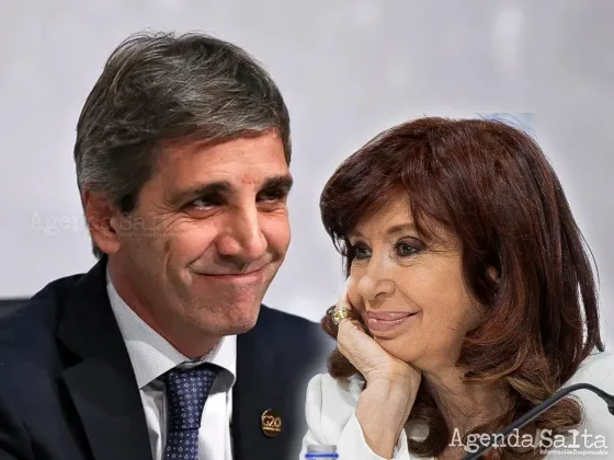 Luis Caputo le respondió a Cristina Kirchner: "La invito a tener un poco de dignidad y permanecer callada"