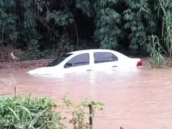 Encontraron un auto dentro del río y sería de los salteños que están desaparecidos