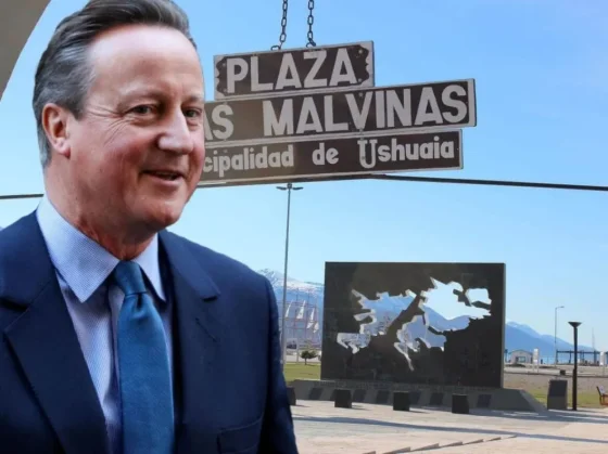 Diana Mondino respondió con una chicana al viaje de David Cameron a las Islas Malvinas