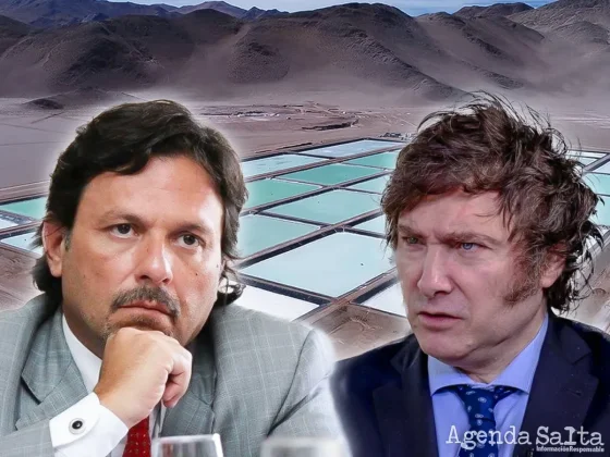 Gustavo Sáenz le advirtió a Milei que “no será fácil” apoderarse del litio norteño