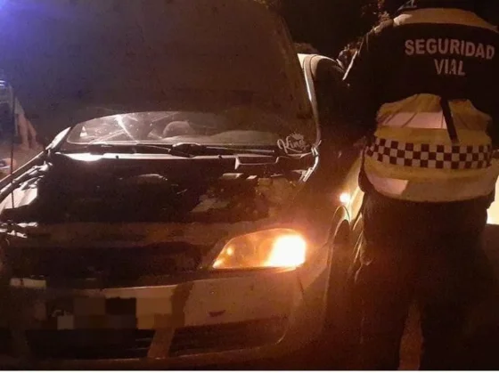 La Policía Vial secuestró un vehículo adulterado