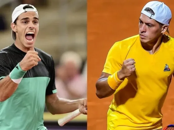 Con los triunfos de Sebastián Báez y Francisco Cerúndolo, Argentina tendrá un finalista en el ATP de Río de Janeiro