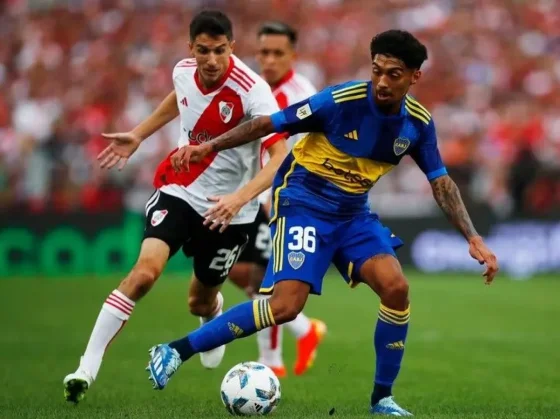 Con goles de Solari y Medina, River y Boca empataron 1-1