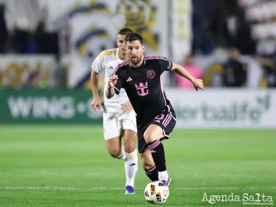 Con un golazo de Messi, Inter Miami sacó un empate ante L.A. Galaxy