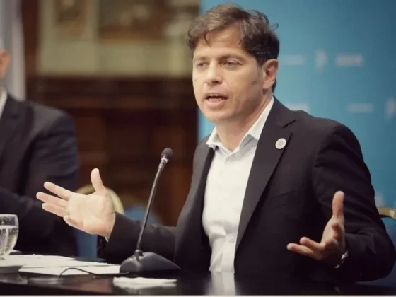 Axel Kicillof anunció que irá a la Corte Suprema para que le restituyan los fondos que le quitó el Gobierno