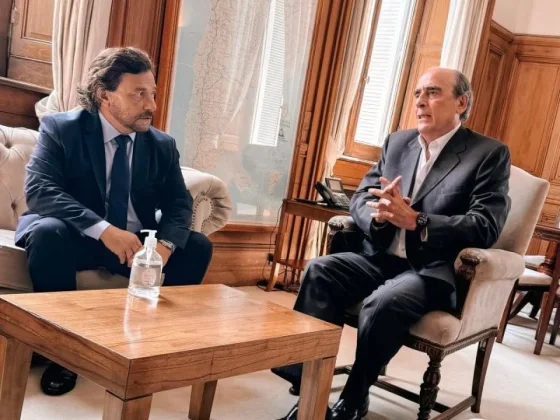 Gustavo Sáenz se reunió con el ministro Guillermo Francos