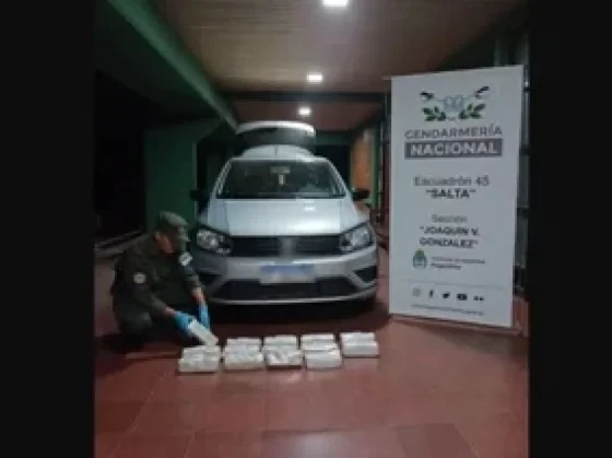 Salteño fue sorprendido con más de 15 kg de cocaína en el tanque de nafta