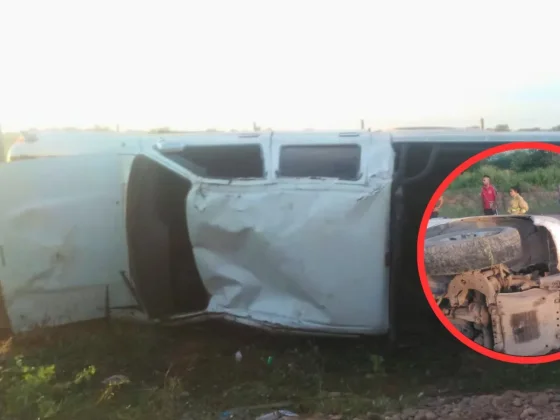 TERRIBLE: una camioneta volcó en ruta salteña: hay varios heridos