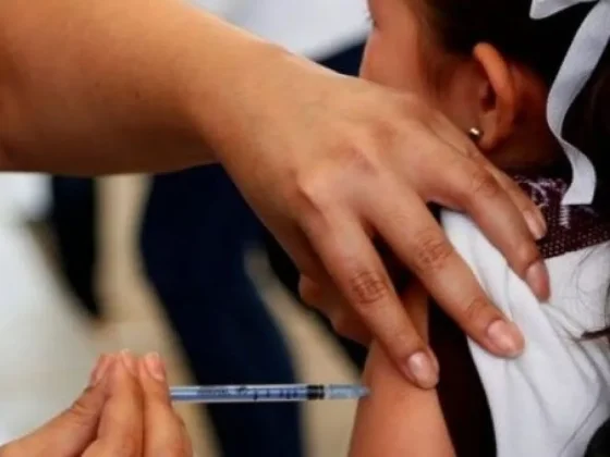 Salud Pública recuerda qué vacunas deben recibir los niños y niñas al ingreso escolar