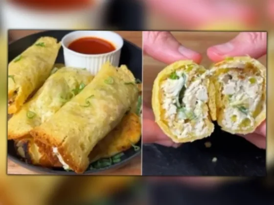 Rollitos de queso y pollo: la innovadora receta que "te salva" la cena en pocos minutos