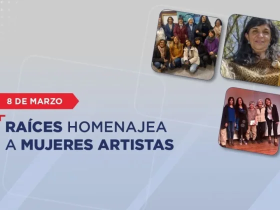 En el ciclo cultural Raíces se homenajeará a artistas mujeres en el 8M