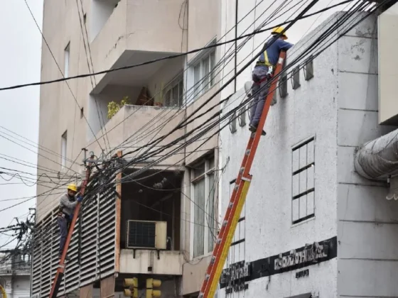 El martes se retomará el operativo de despeje de cables en desuso