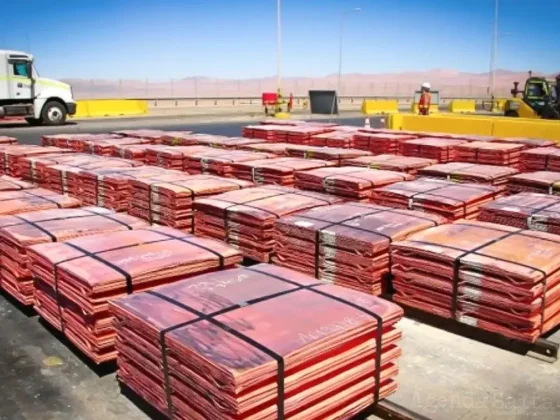 Las importaciones chinas de cobre aumentaron 2,6% entre enero y febrero
