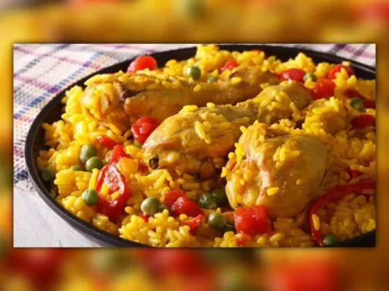 Un clásico para todo el año: arroz con pollo