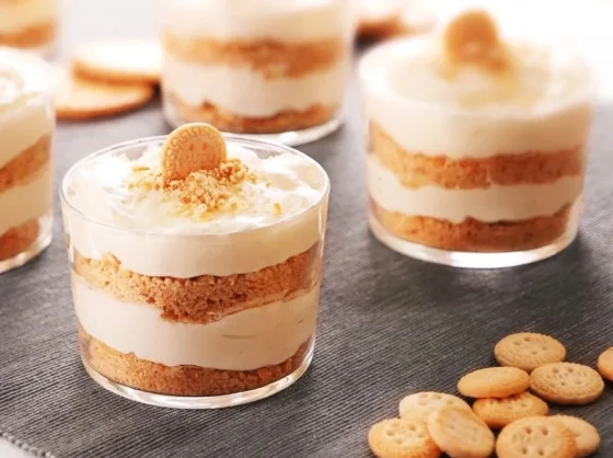 Receta exprés: hacé un postre de dulce de leche, galletitas y crema