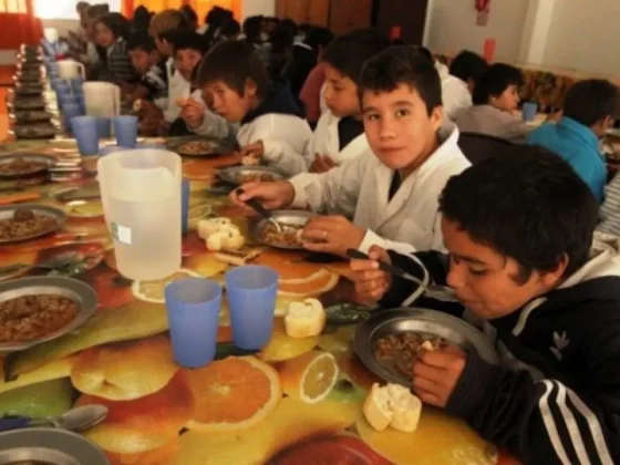 Esta semana comienzan a girar los fondos para los comedores escolares