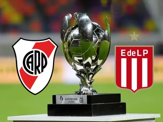 River vs. Estudiantes, por la Supercopa Argentina: horario, formaciones y dónde ver en vivo