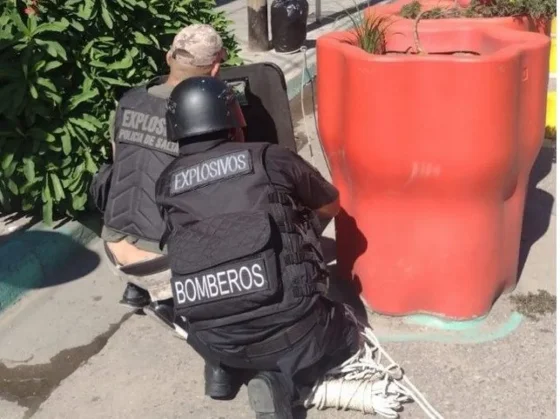 Amenaza de bomba en una entidad bancaria de la localidad de Gral Güemes
