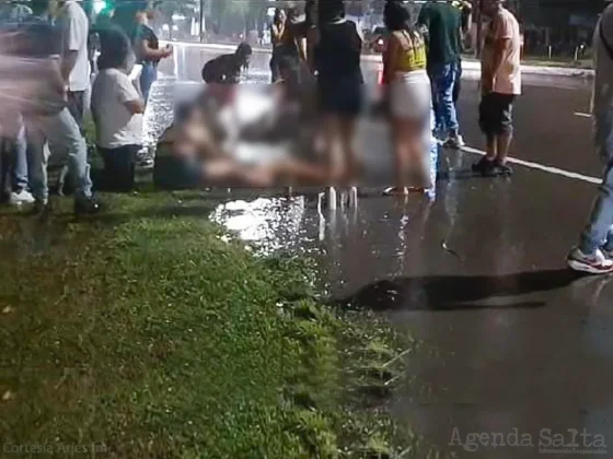 Ya son TRES los MUERTOS en el trágico siniestro vial sobre Av. Paraguay