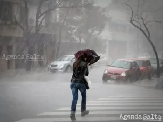 Alerta por tormentas para la noche del lunes en Salta