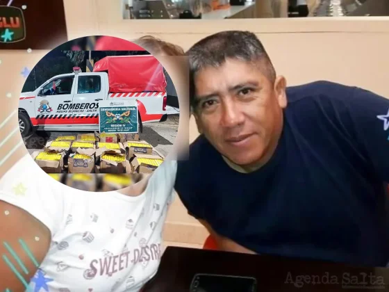 El jefe de bomberos de Aguas Blancas fue detenido por los 300 kg. de cocaína secuestrados en una camioneta del cuartel