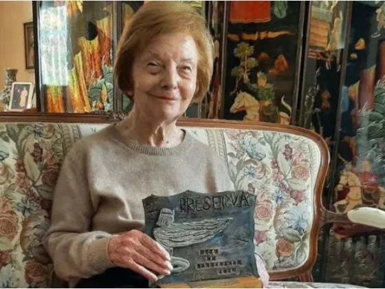 A los 93 años, reapareció María Estela Martínez de Perón