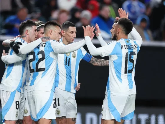 La Selección Argentina goleó a El Salvador en Estados Unidos