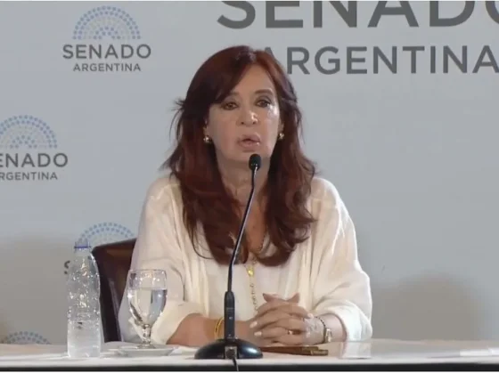 Cristina Kirchner y su mensaje por el Día de la Memoria