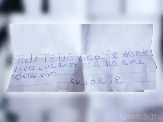 Changuito de 7 años recibió una amenaza de muerte en una nota