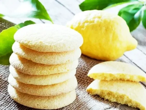 Con 1 huevo y un limón: prepará estas galletas de limón glaseadas que todos van a amar
