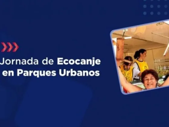 Mañana habrá ecocanje en los Parques Urbanos