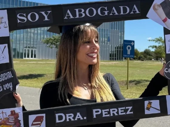Sol Pérez se recibió de abogada y festejó el logro en sus redes sociales