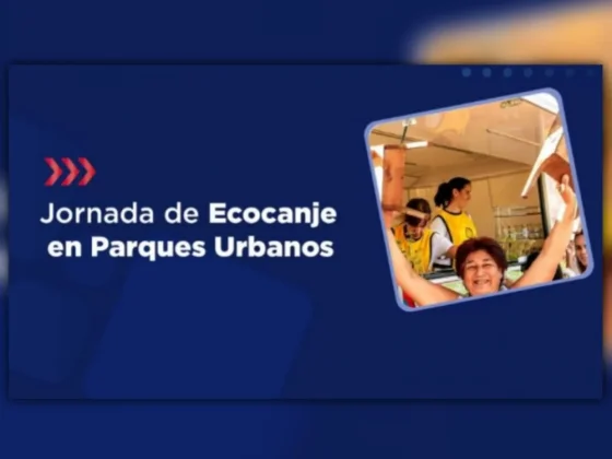 Mañana habrá ecocanje en los Parques Urbanos