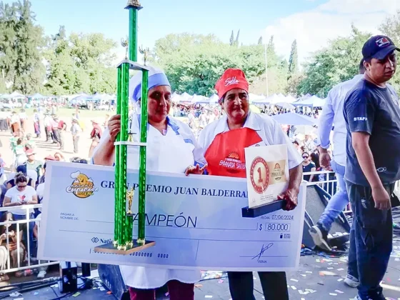 La Fiesta de la Empanada coronó a Nora Borja como la mejor de la 20° edición