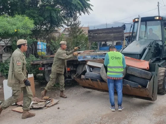 Descacharrado: el operativo recorrió barrios de zona sudeste
