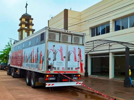 El camión oncológico recorrerá diferentes localidades realizando mamografías