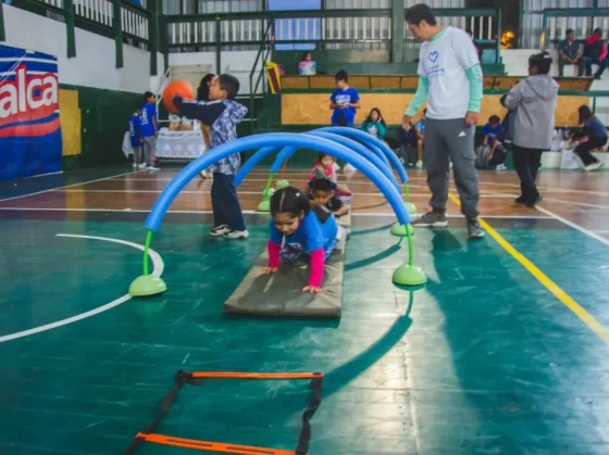 La municipalidad de Salta realizó una jornada deportiva por el mes del Autismo