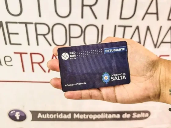 Finaliza la inscripción para la Tarjeta Estudiantil Provincial en el interior de Salta