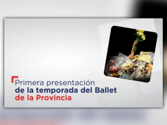 El Ballet de la Provincia realiza su primera presentación de la temporada