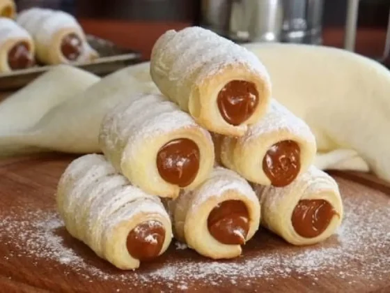 Cañoncitos con dulce de leche: una delicia clásica argentina