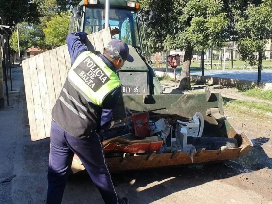 Descacharrado: El operativo continuó hoy en diversos barrios de zona sudeste