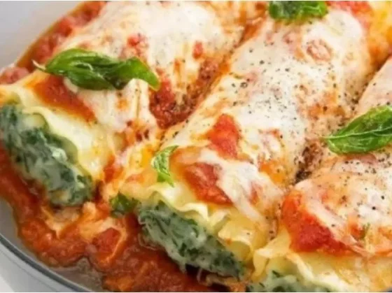 Canelones de verdura y ricota con bolognesa: una receta clásica y especial frente al frío