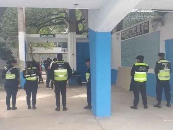 Habrá un importante operativo de seguridad por el encuentro futbolístico en la cancha de GYT