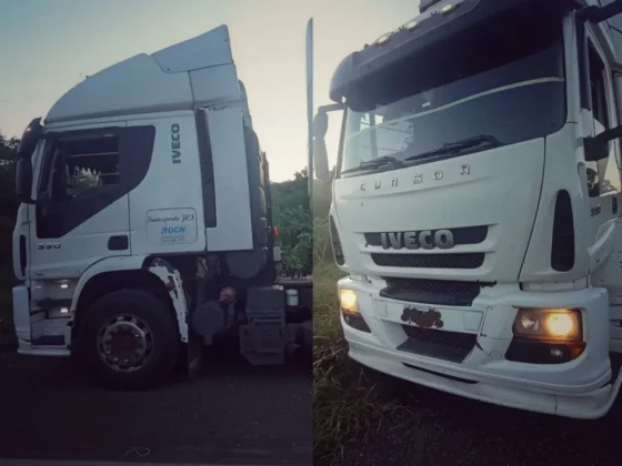 Camionero que se dirigía a Buenos Aires manejaba alcoholizado y fue detenido en un control