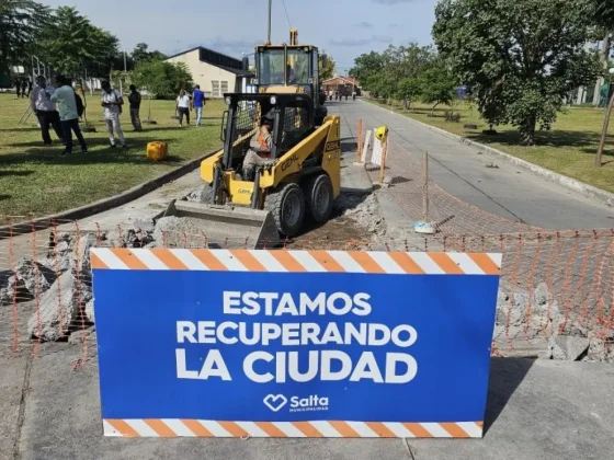 El intendente Emiliano Durand presentó el Plan de Recuperación de Calles