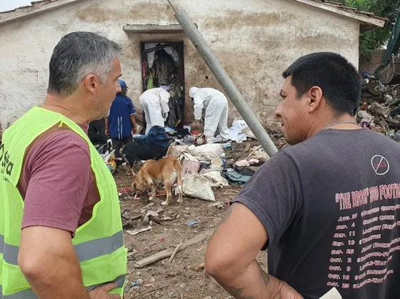 Hasta el momento se llenaron 50 camiones con residuos de la vivienda en Limache