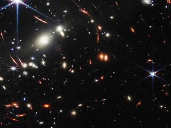 Así es la primera imagen en alta calidad del cosmos, tomada por el telescopio James Webb